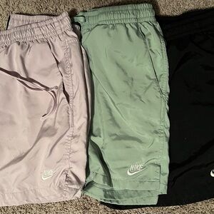 Nike Pastel and Black Shorts Set- M Lg